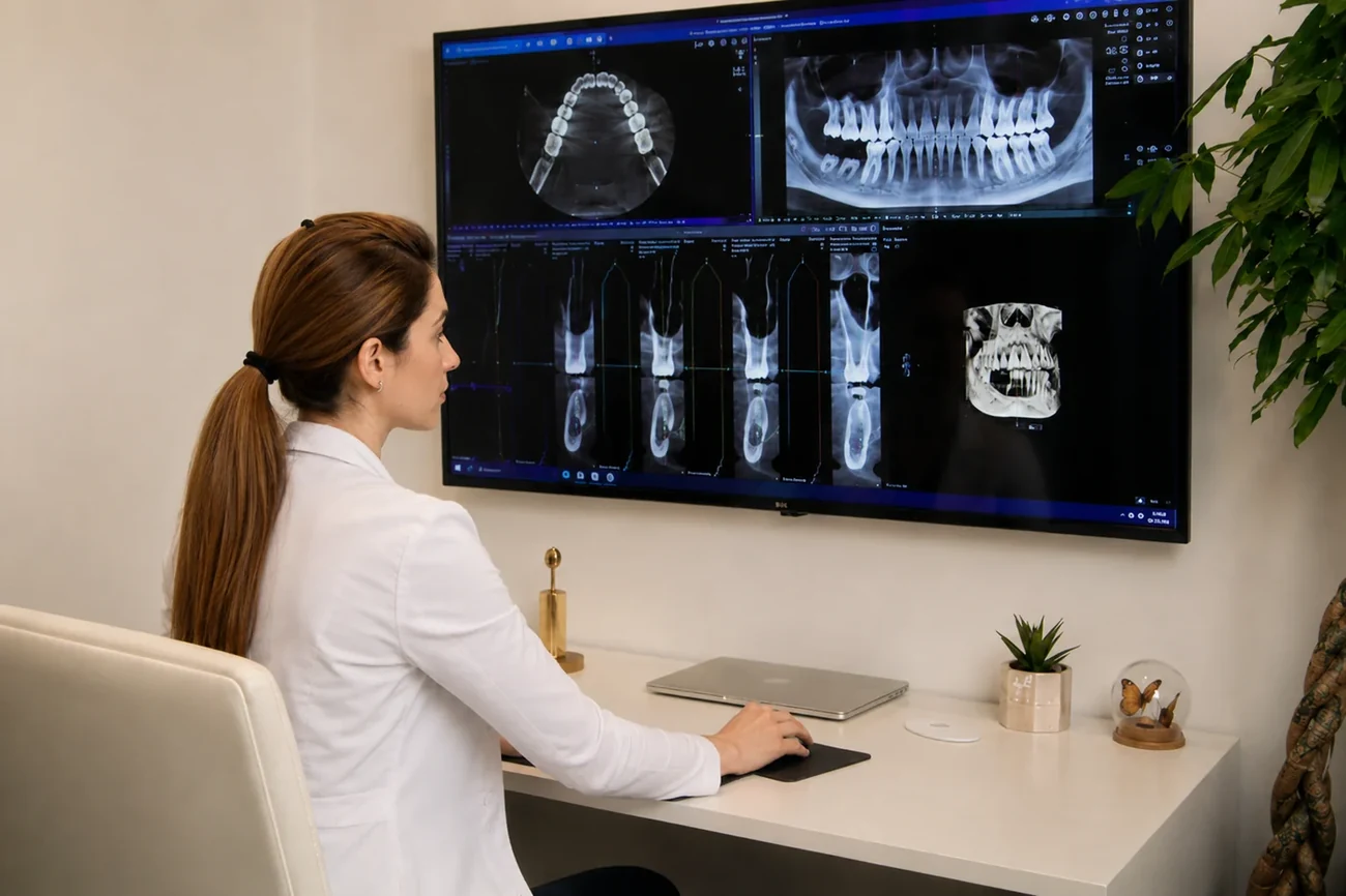 3D CBCT imaging used to plan implant placement